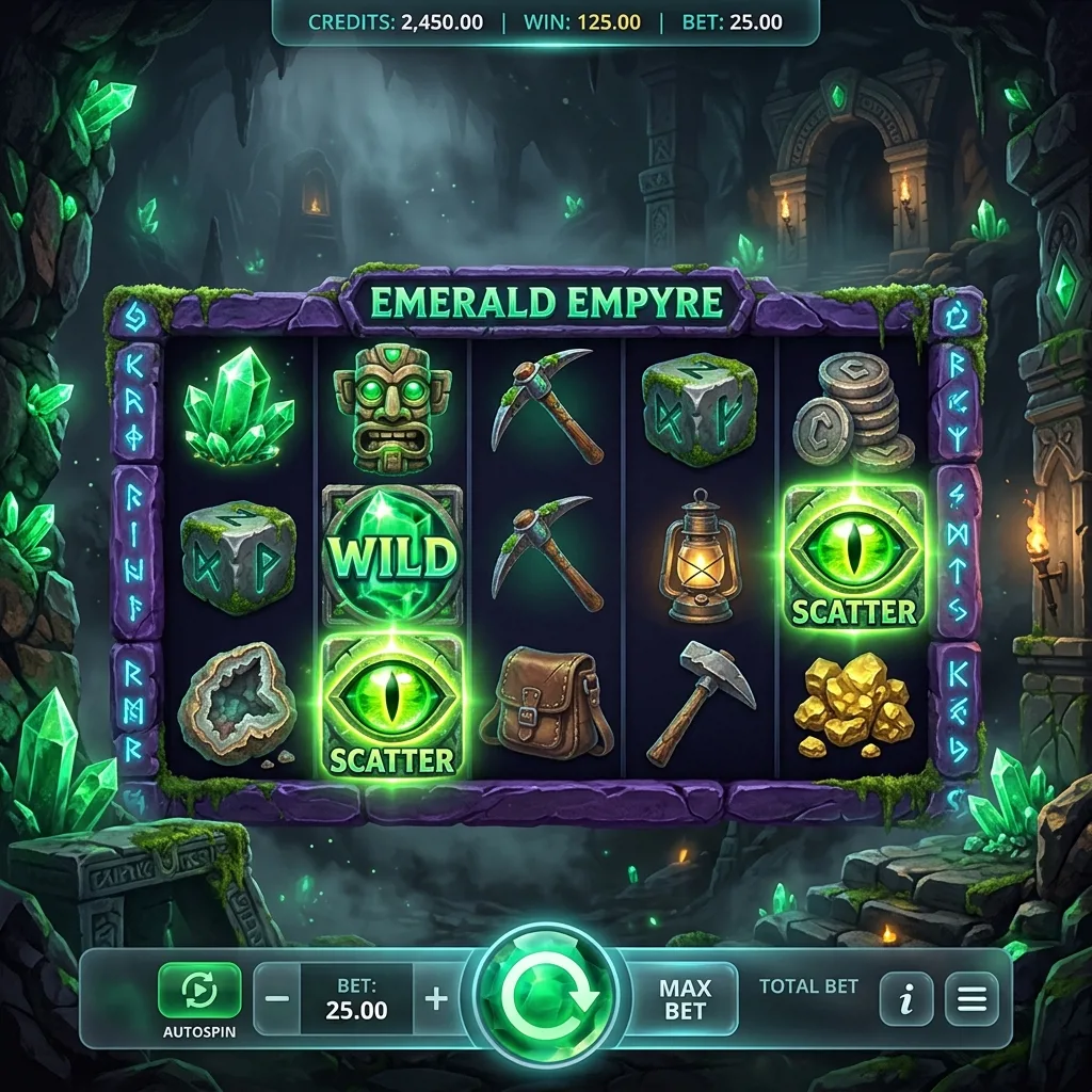 Слот Emerald Depths с накопительным джекпотом