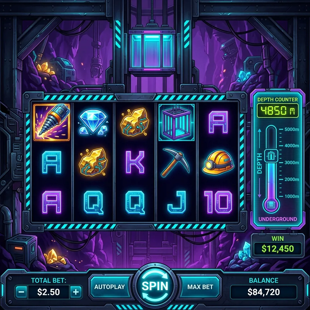 Слот Diamond Shaft с растущим джекпотом