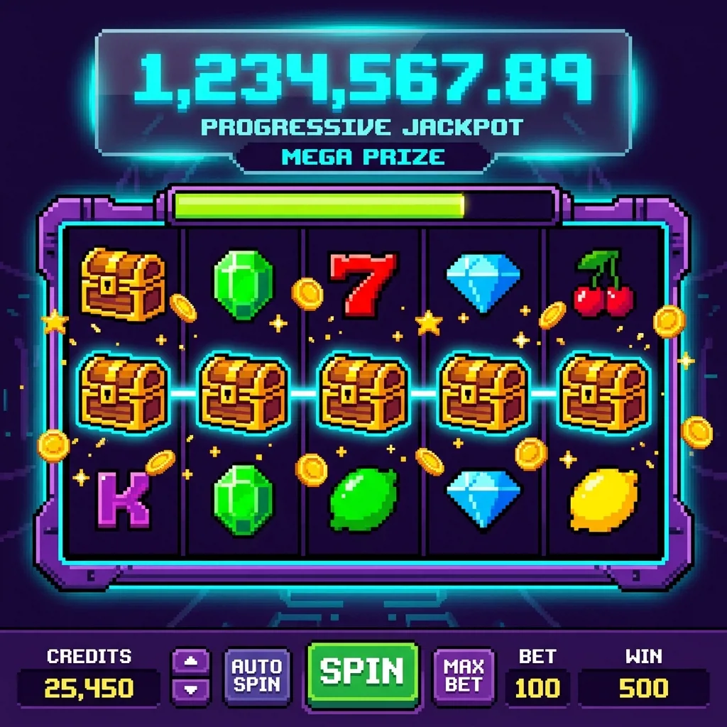Слот Minecraft Jackpot с прогрессивным призом