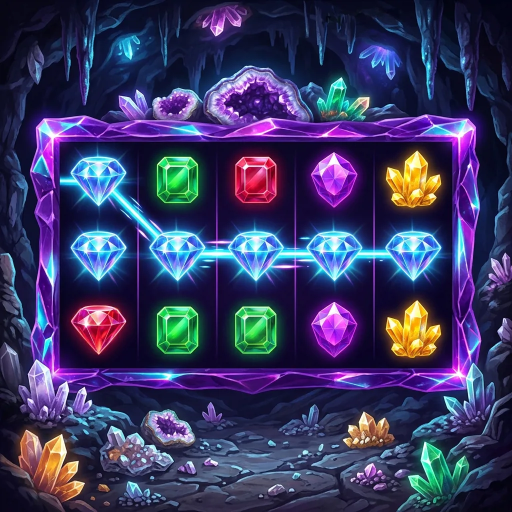 Слот Crystal Cavern с прогрессивным джекпотом