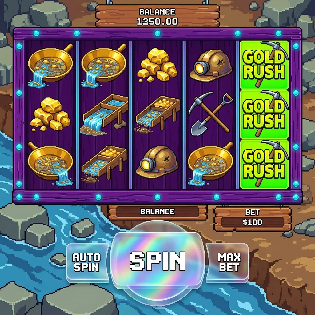 Слот Gold Rush Pick с накопительными выплатами